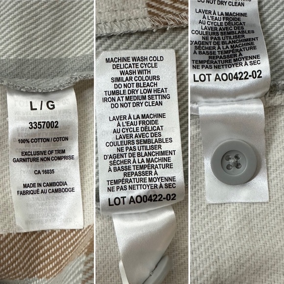 🆕 BC CLOTHING | Women’s Plaid Flannel Shacket - Picture 10 of 11